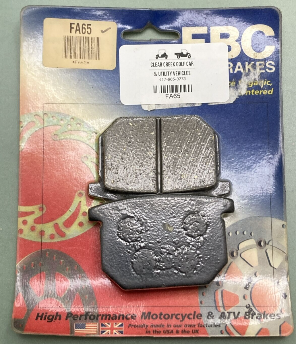 NEW EBC FA65 Organic Brake Pads MOTORCYCLE & ATV