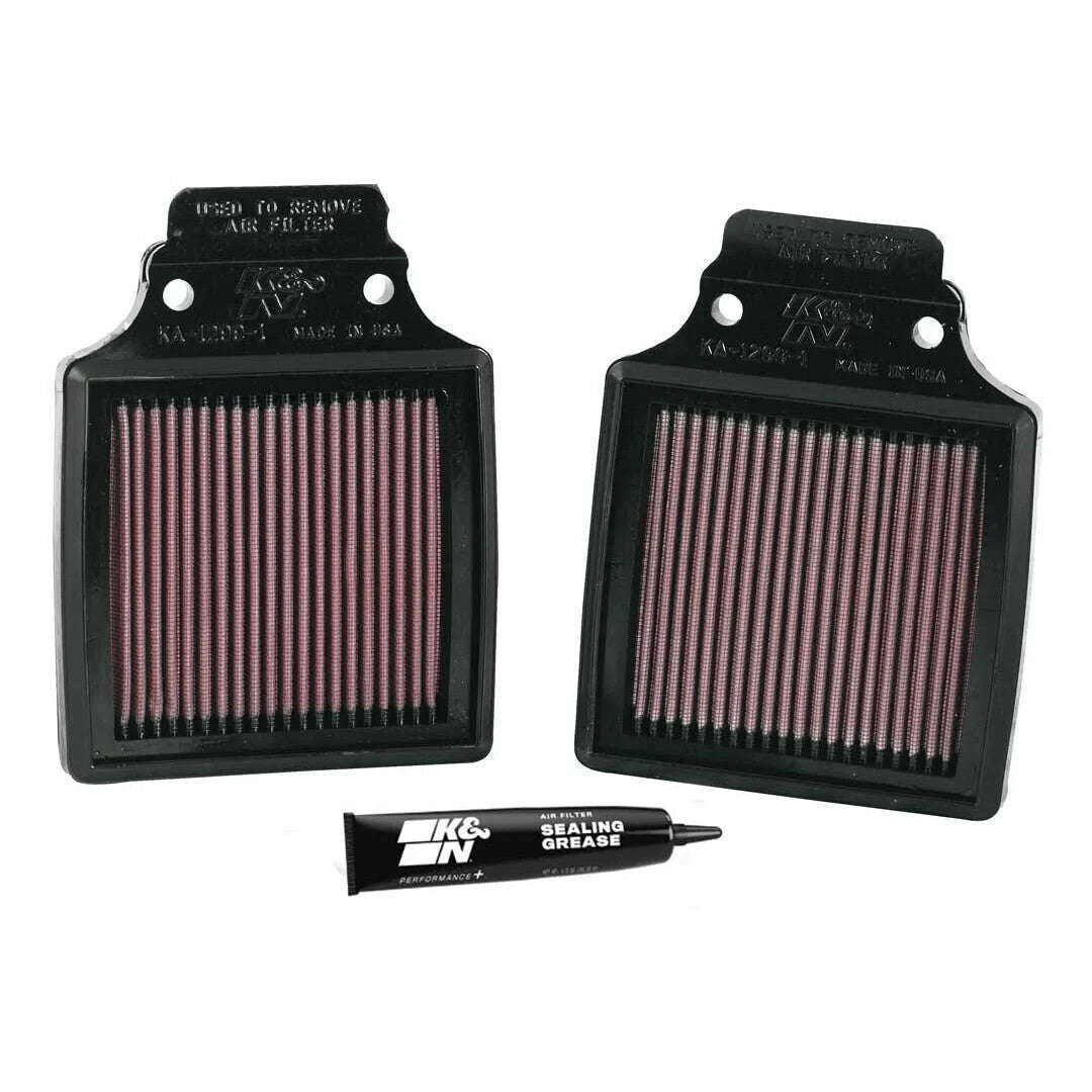 NEW K&N KA-1299 HIGH-FLOW AIR FILTER '00-'06 KAWASAKI NINJA ZX