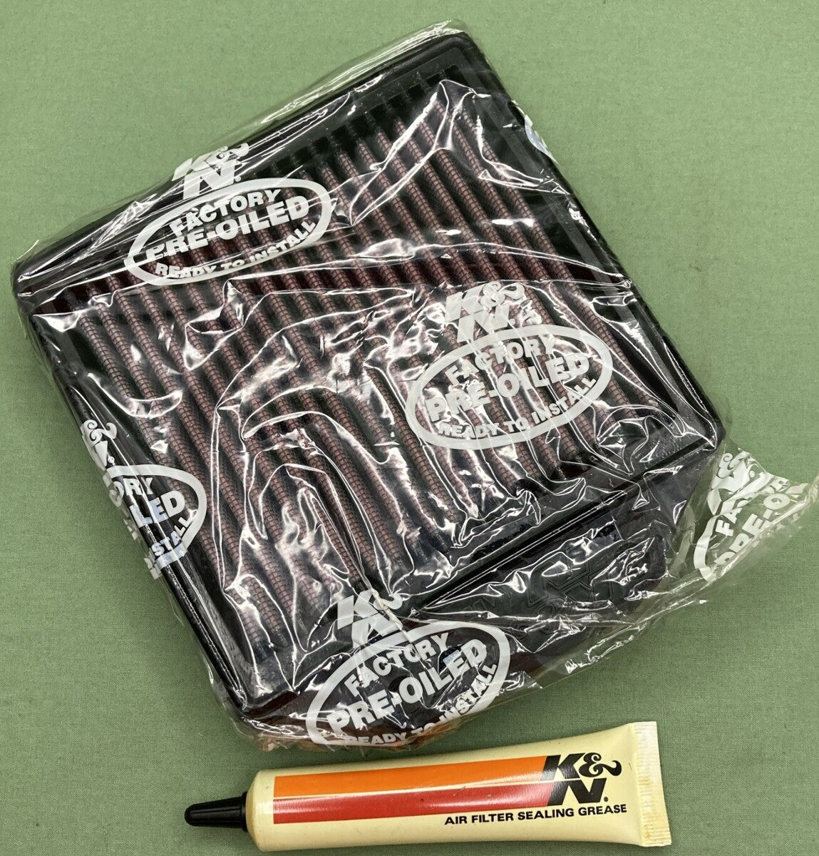 NEW K&N KA-1299 HIGH-FLOW AIR FILTER '00-'06 KAWASAKI NINJA ZX