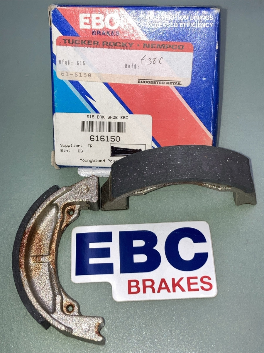 NEW EBC BRAKES 615 BRAKE SHOES MOTORCYCLE