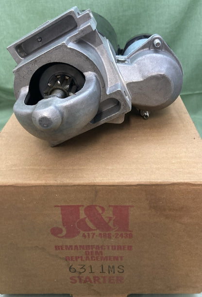 GENUINE J&I 6311MS REMANUFACTURED STARTER FOR SELECT GM,CHEVROLET MODELS