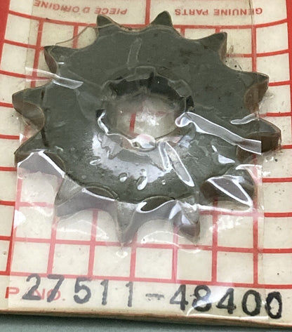 NEW GENUINE SUZUKI 27511-48400 ENGINE SPROCKET, 12T