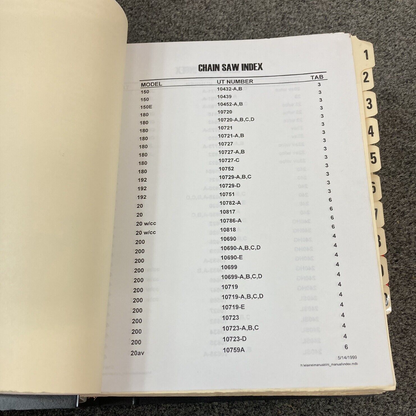 GENUINE HOMELITE PARTS LIST MANUALS AND ADDITIONAL INFORMATION