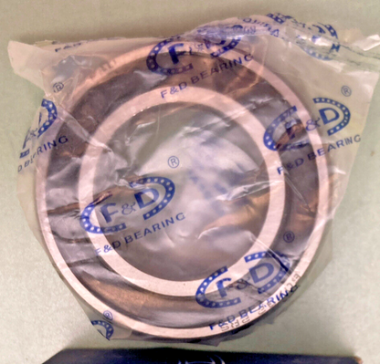 NEW F&D BEARING 60/32-2RS SEALED BALL BEARING 32X58X13