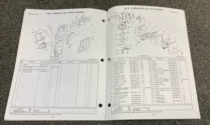 NEW GENUINE SUBARU ROBIN PUB-GP0275 PARTS MANUAL FOR R600 GENERATOR