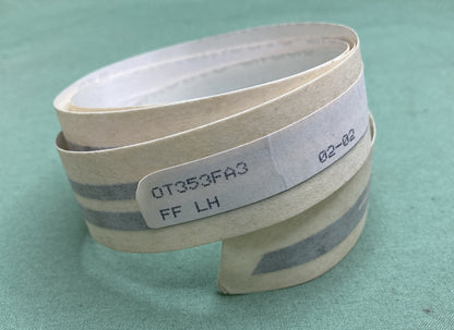 NEW GENUINE CHRYSLER 0T353FA3 TAPE STRIPE '84-'90 CHRYLSER/DODGE BODY SILVER