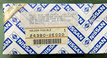 NEW GENUINE NISSAN 24380-0E000 HOLDER, FUSIBLE '93-'97 ALTIMA & STANZA