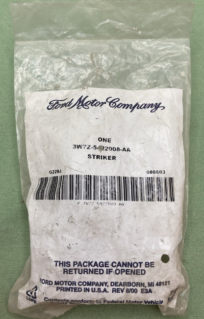 NEW GENUINE FORD 3W7Z-5422008-AA STRIKER DOOR LOCKING MECHANISM LH/RH FRONT/REAR