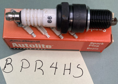 QTY 2 NEW ALLIED SIGNAL 66 BPR4HS SPARKPLUG COPPER CORE
