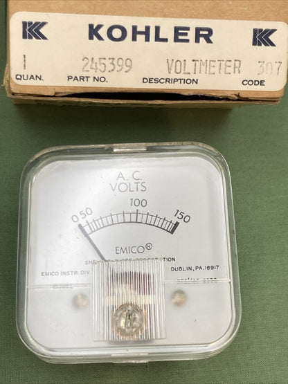 NEW GENUINE KOHLER 245399 VOLTMETER