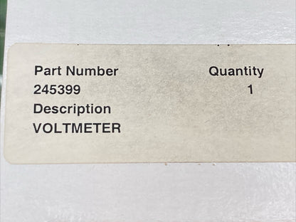 NEW GENUINE KOHLER 245399-S VOLTMETER