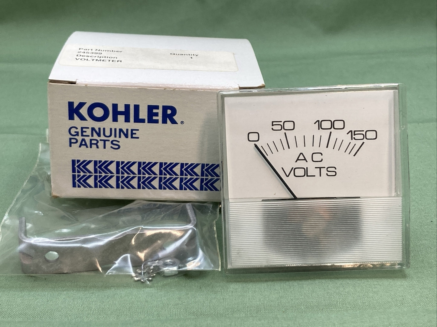 NEW GENUINE KOHLER 245399-S VOLTMETER