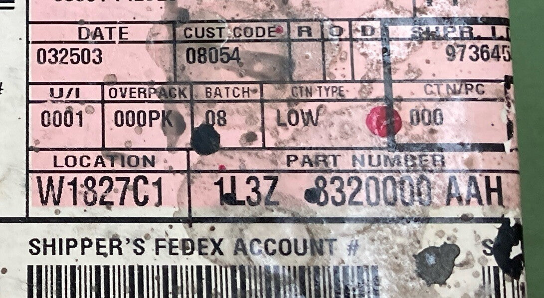 NEW GENUINE FORD 1L3Z-8320000-AAH TAPE STRIPE KIT HARLEY DAVIDSON EDITION RH