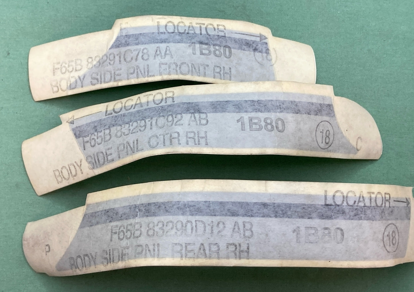 NEW GENUINE FORD 1L3Z-8320000-AAH TAPE STRIPE KIT HARLEY DAVIDSON EDITION RH