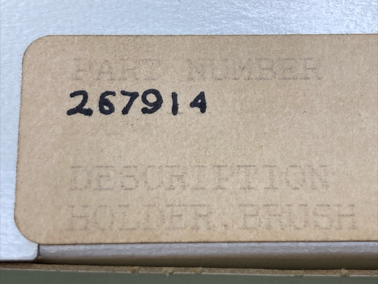 NEW GENUINE KOHLER 267914 BRUSH HOLDER