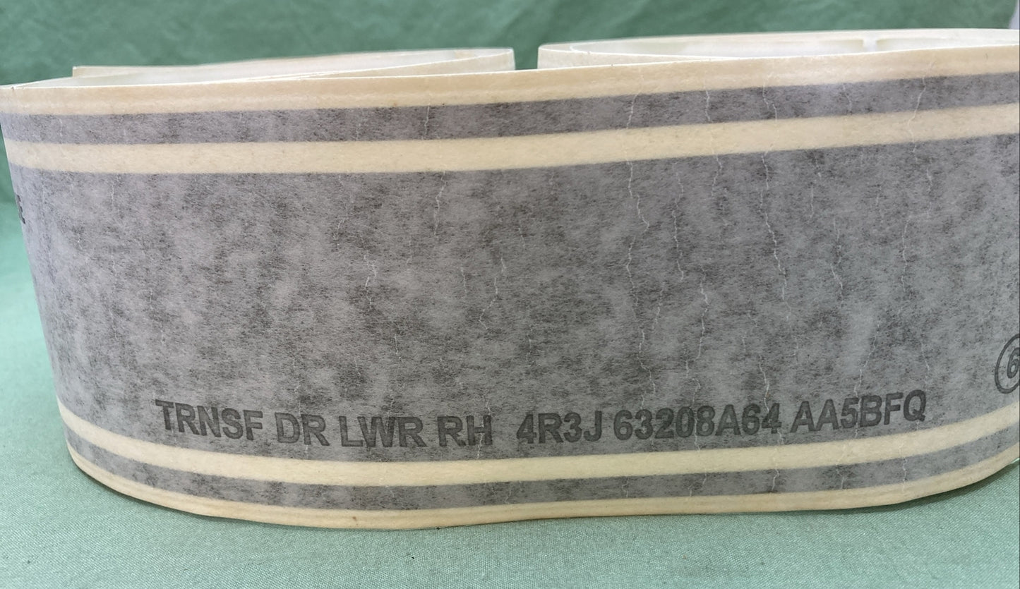 NEW GENUINE FORD 4R3Z 6320000 AAA STRIPE TAPE ROCKER PANEL 40TH ANNIV MUSTANG GT