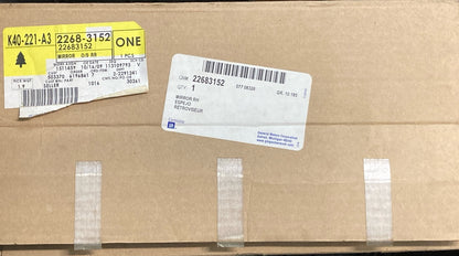 NEW GENIUNE GM 22683152 MIRROR RH '97-'05 MALIBU, ACHIEVA & CUTLASS CHAMPANGE