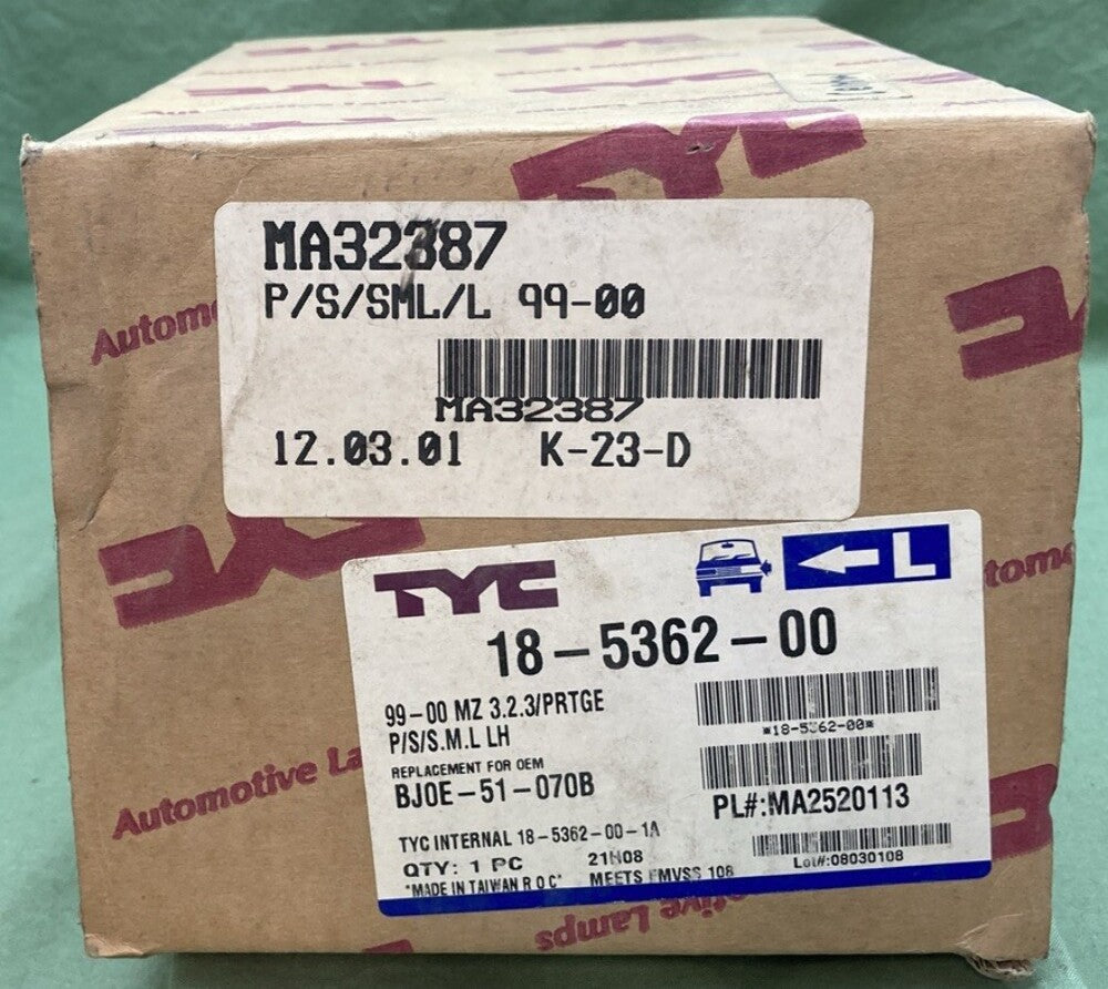 NEW TYC 18-5362-00 TURN SIGNAL/MARKER LIGHT '99-'00 MAZDA PROTEGE