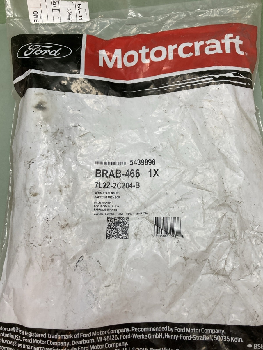 NEW GENUINE FORD BRAB-466 SENSOR ASSEMBLY ABS WHEEL SPEED EXPLORER/MOUNTAINEER