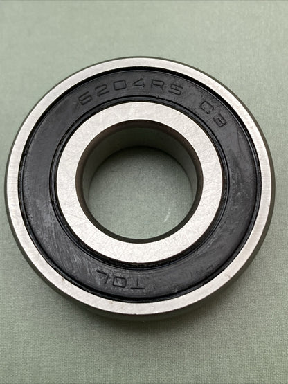 QTY 2 NEW BEARINGS LIMITED 6204-2RS SEALED BEARING BG135 20x 47x 14mm