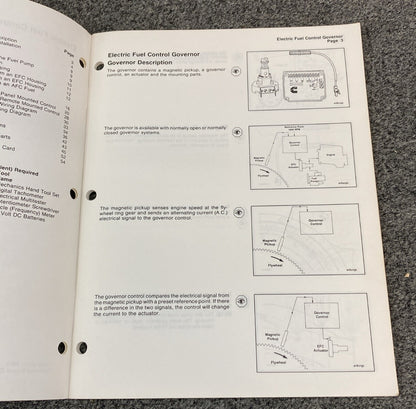CUMMINS 3379231-03 ELECTRIC FUEL CONTROL GOVERNOR MANUAL