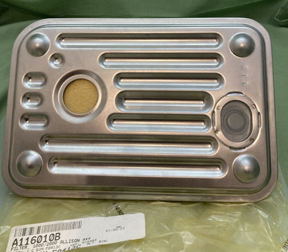 NEW GENUINE ALLISON A116010B FILTER, 4WD, DEEP PAN, 5.120″ TALL, 2001-09