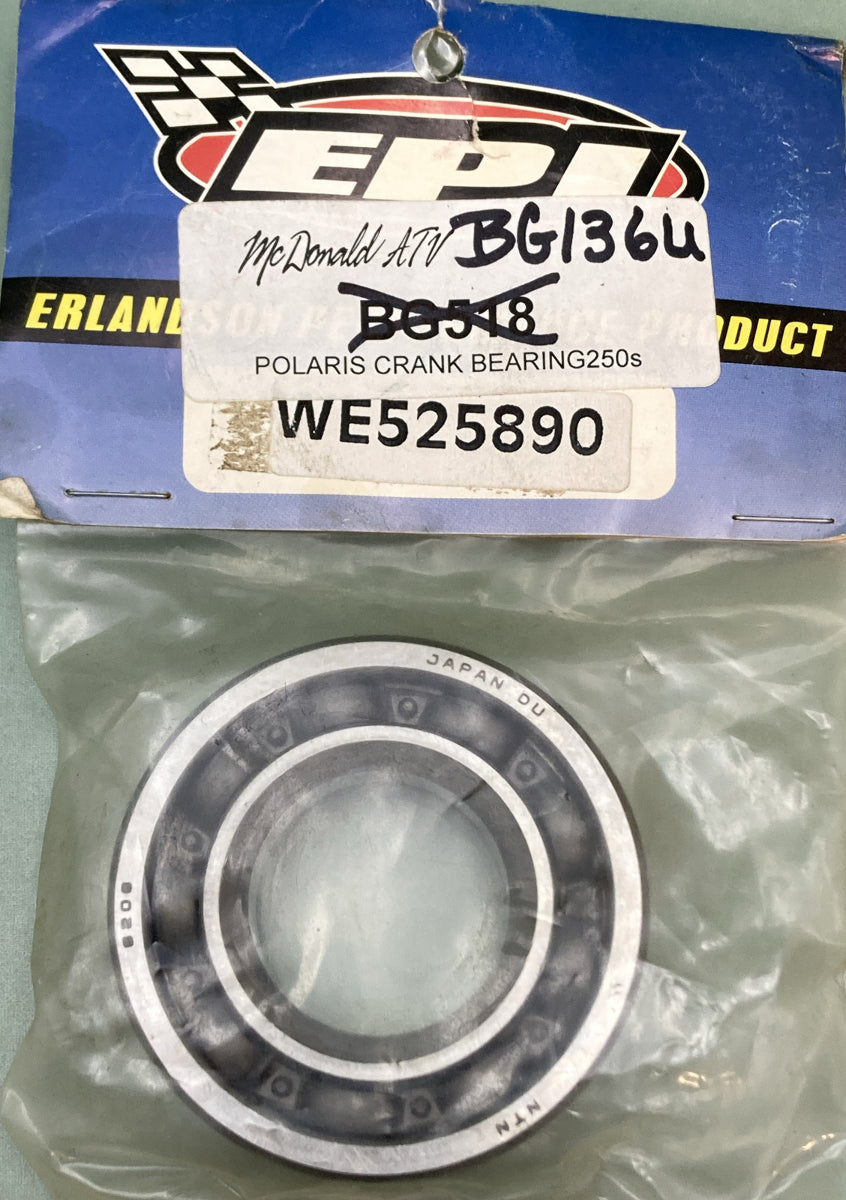 NEW EPI WE525890 CRANKSHAFT BEARING BG136U POLARIS