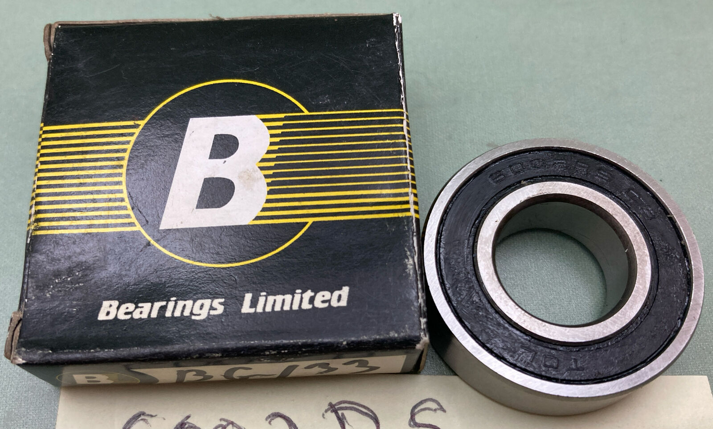 NEW BEARING LIMITED 6002RS C3 SEALED BEARING BG133