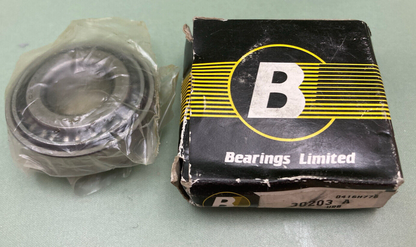 NEW BEARINGS LIMITED 30203A TAPERED ROLLER BEARING BG162 17X40X12MM