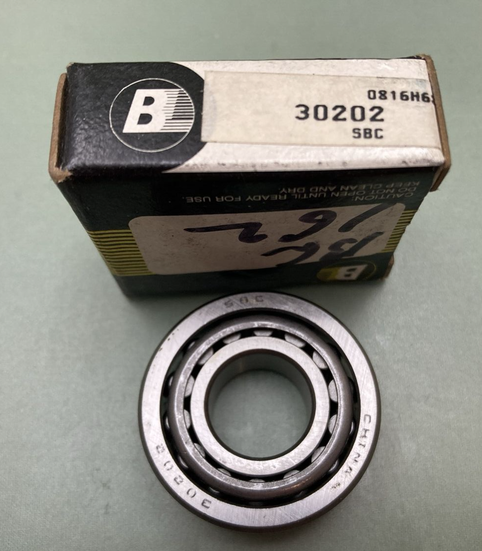 NEW BEARINGS LIMITED 30202 TAPERED ROLLER BEARING BG162 15X35X12MM