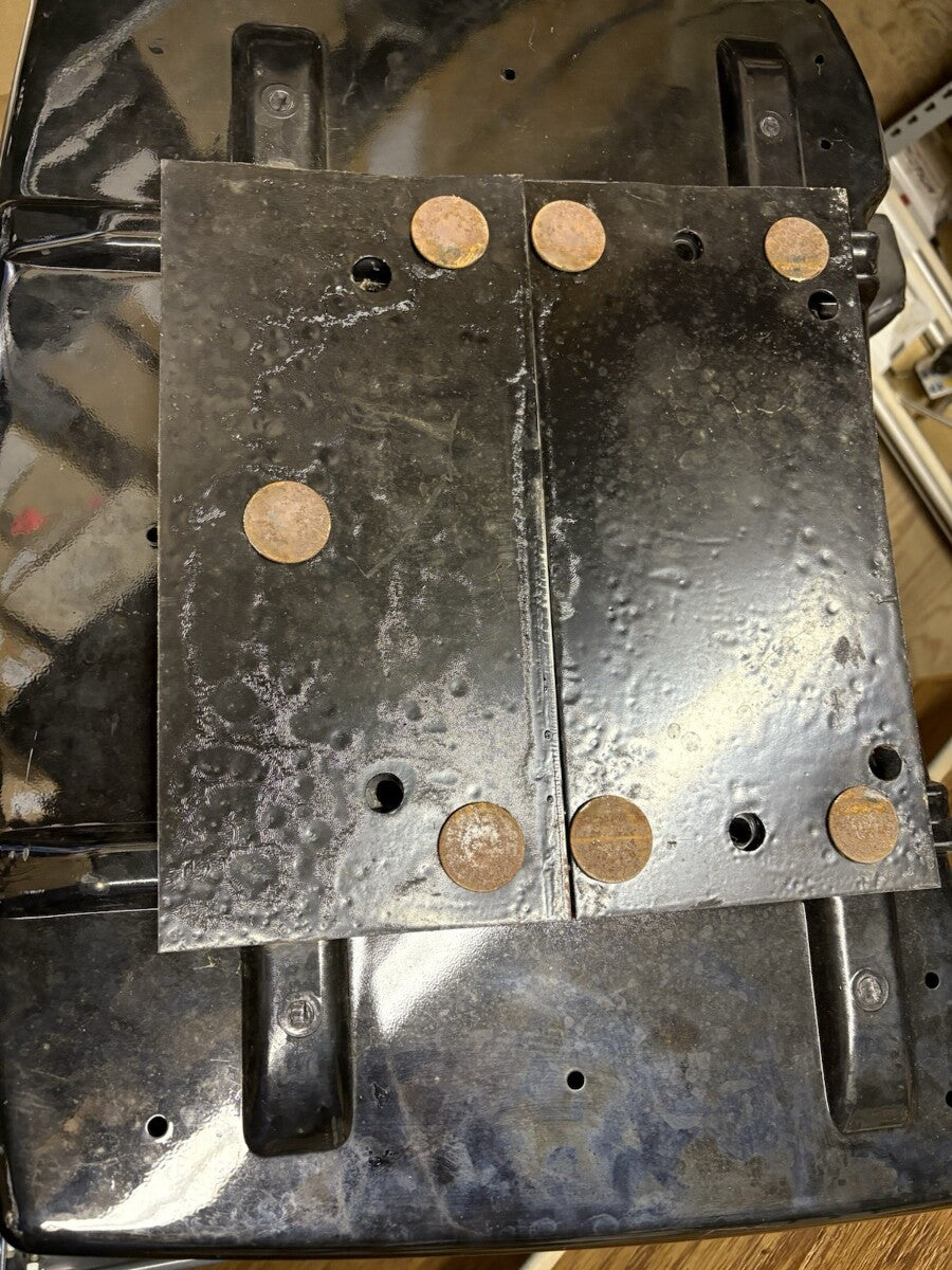 REPLACES HARLEY DAVIDSON BLACK TOUR PAK TRUNK PAK W/BACKREST AND TOP RACK