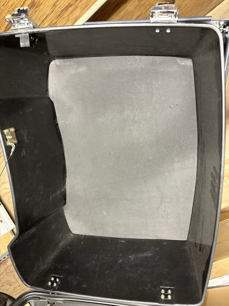 REPLACES HARLEY DAVIDSON BLACK TOUR PAK TRUNK PAK W/BACKREST AND TOP RACK