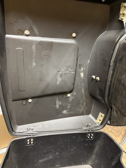 REPLACES HARLEY DAVIDSON BLACK TOUR PAK TRUNK PAK W/BACKREST AND TOP RACK