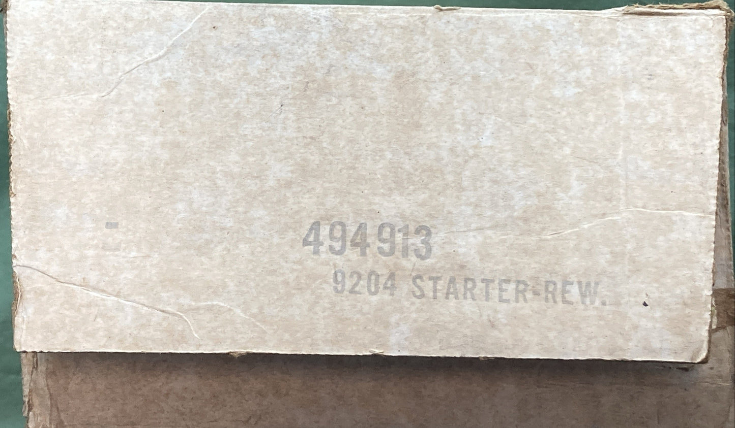 USED GENUINE HUSQVARNA 499916 BLOWER HOUSING COVER AND STARTER REWIND