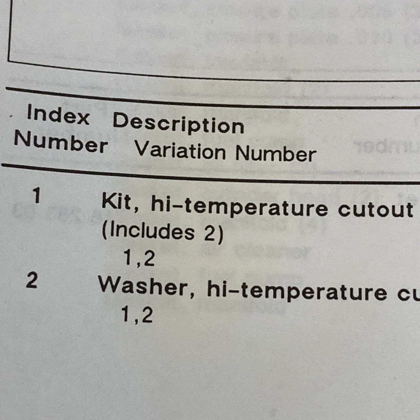 KOHLER ENGINES TP-2419 LOOSE-LEAF PARTS MANUAL FOR K482 K532