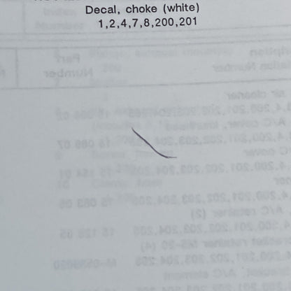 KOHLER ENGINES TP-2356-A PARTS MANUAL COMMAND 5 HP HORIZONTAL CRANKSHAFT