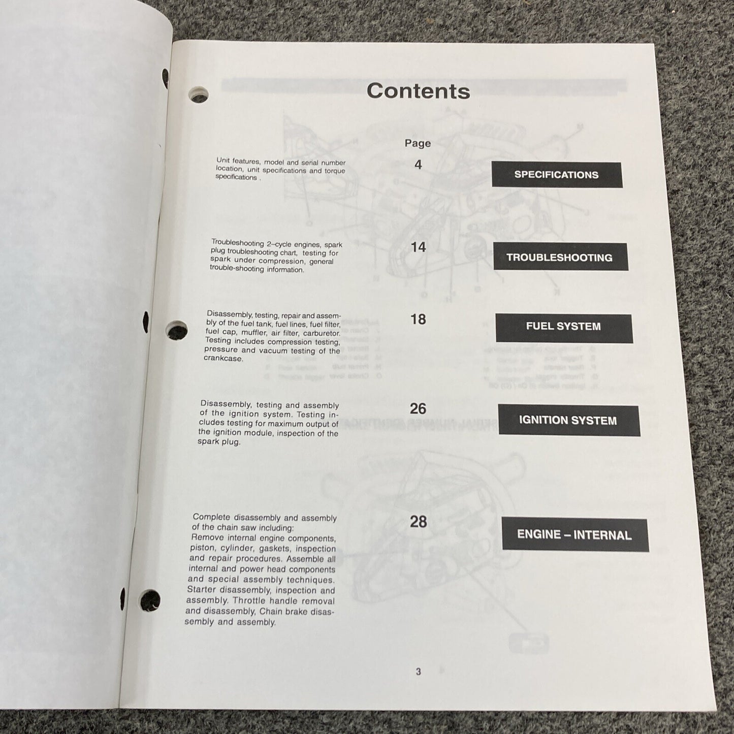 QTY 2 HOMELITE ST01371-1 ST01369-1 DEALER SERVICE GUIDES 1998