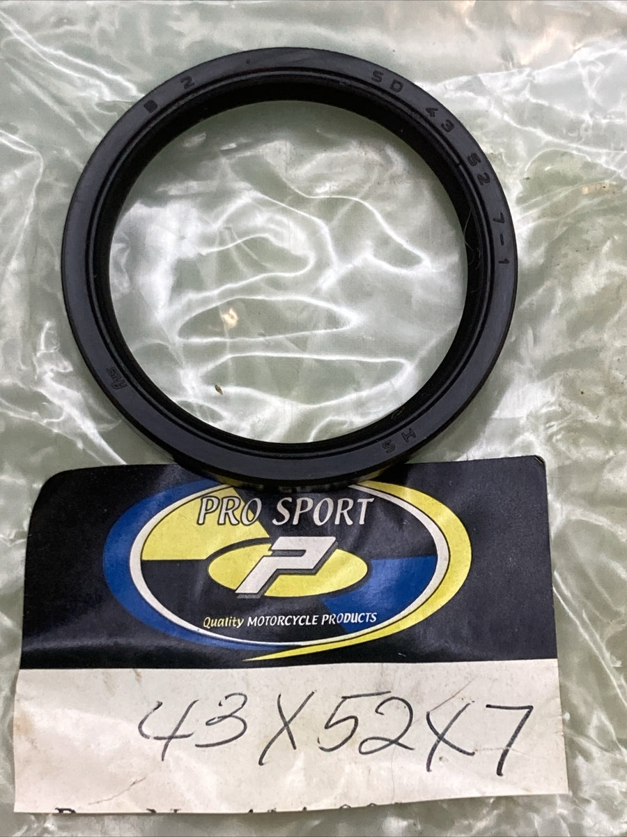 NEW PRO SPORT 43 X 52 X 7-1 DOUBLE LIP OIL SEAL