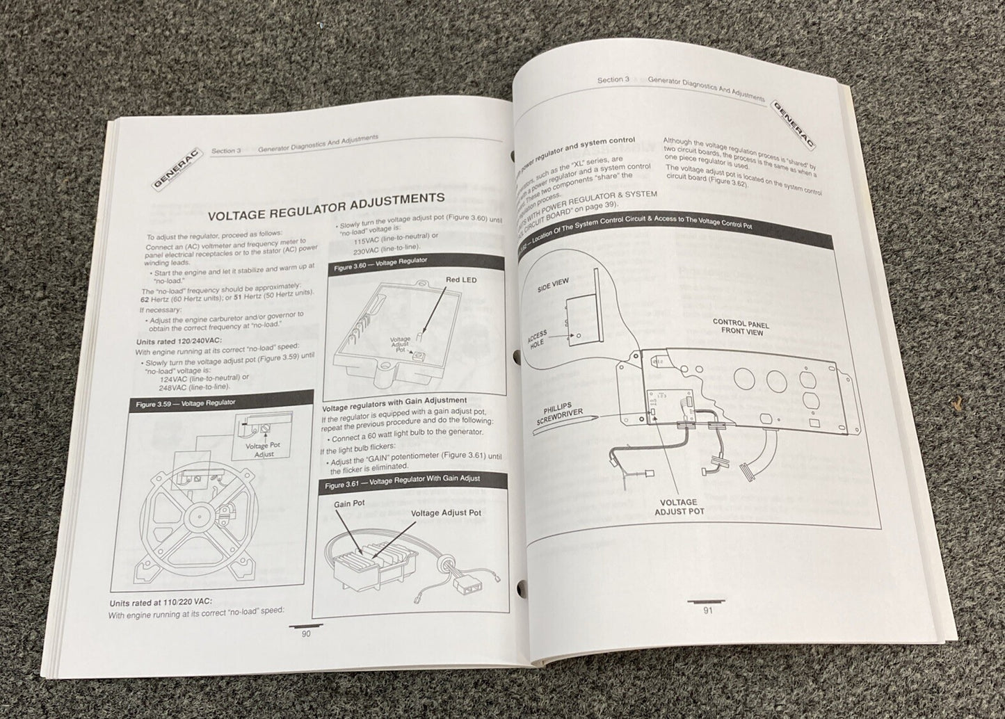 GENERAC 86262 PORTABLE GENERATORS FAMILIARIZATION & TROUBLESHOOTING GUIDE