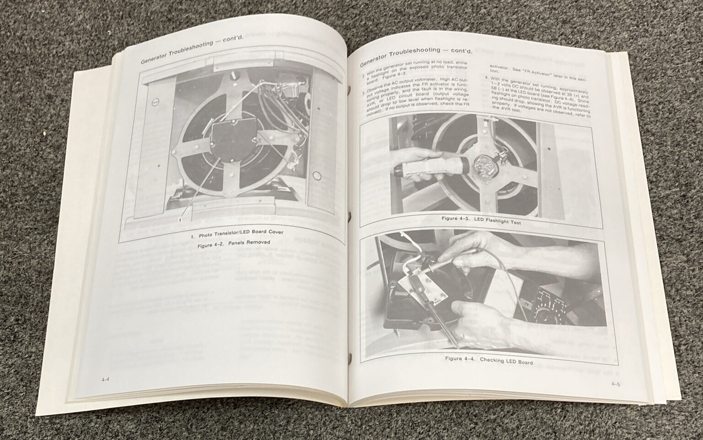 KOHLER TP-5353 FAST RESPONSE II GENERATORS SERVICE MANUAL