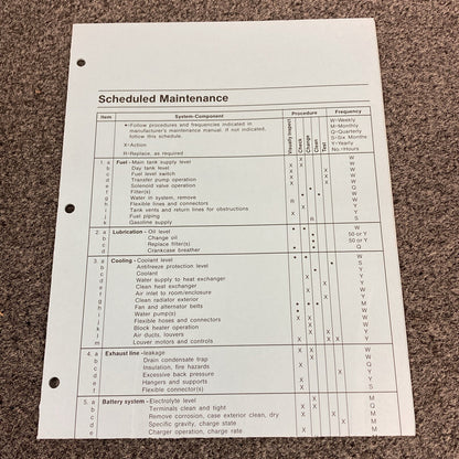 KOHLER TP-5353 FAST RESPONSE II GENERATORS SERVICE MANUAL