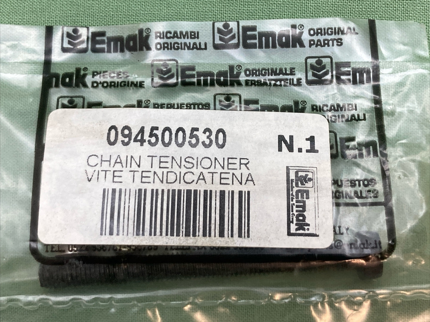 NEW GENUINE EMAK 094500530 CHAIN TENSIONER Oleo mac 945, 950, 950 SUPER