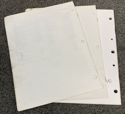 KOHLER GENERATORS TP-5229 TP-5231 TP-5253 SERVICE PARTS/PARTS LISTING MANUALS