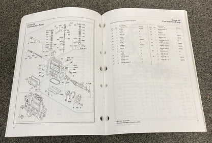 KOHLER GENERATORS TP-5229 TP-5231 TP-5253 SERVICE PARTS/PARTS LISTING MANUALS
