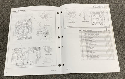 QTY 7 KOHLER GENERATORS SETS SERVICE PARTS MANUALS
