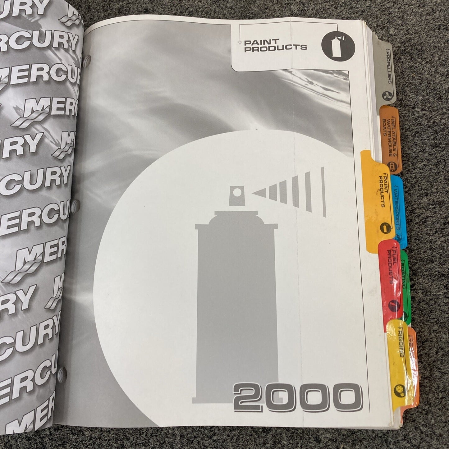 MERCURY PRECISION PARTS 2000 ACCESSORIES GUIDE 90-42000