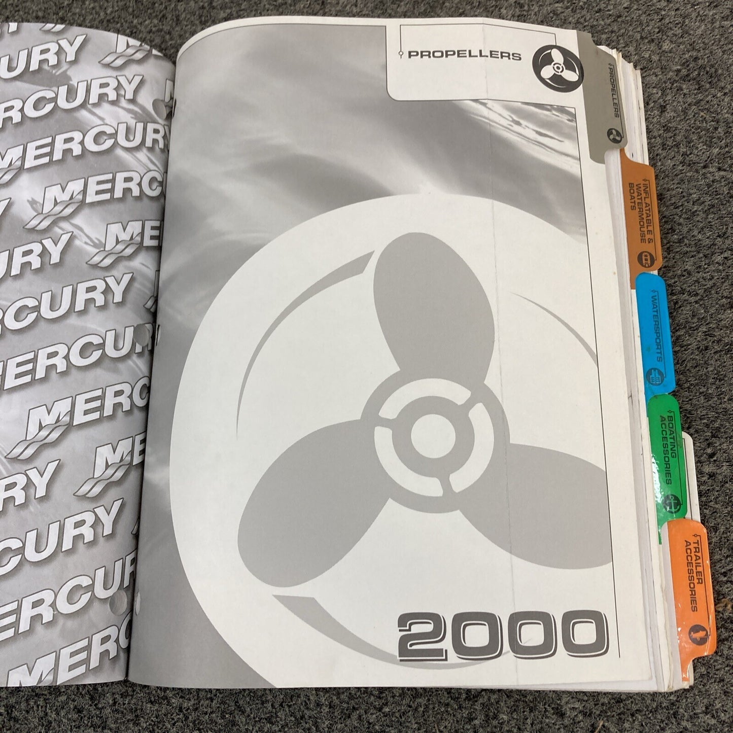 MERCURY PRECISION PARTS 2000 ACCESSORIES GUIDE 90-42000