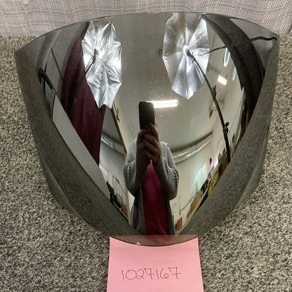 NEW MERICAPOWERSPORTS 1027167 METALLIC SILVER HELMET VISOR