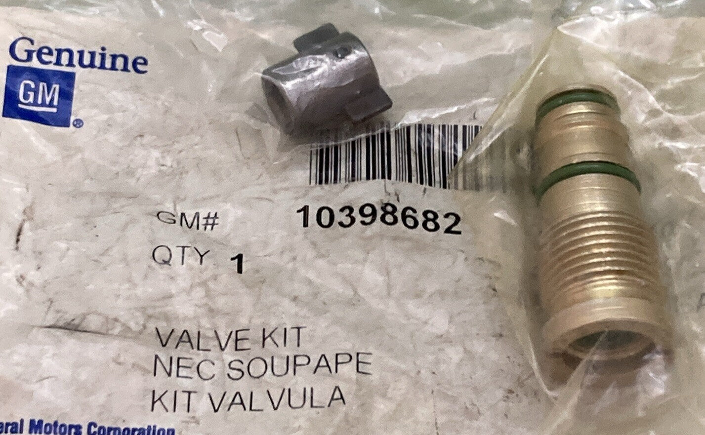 NEW GENUINE GM 10398682 Power Brake Booster Vacuum Control Valve Kit with Valve