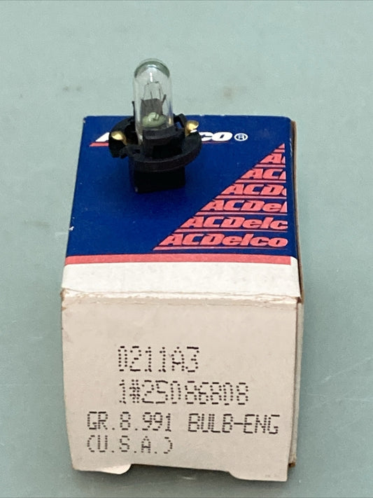 NEW AC DELCO GM 25086808 Bulb, Engine Low Coolant Indicator Lamp W/ Socket